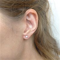 Orecchini Damiani Donna Luce in Oro bianco Diamante 0.38 Ct 20055877 - 20055877